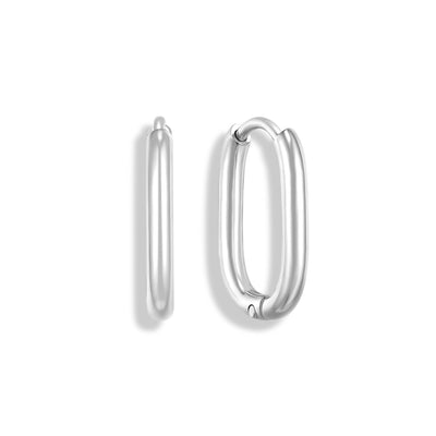 Fair and Square Hoops - EVRYJEWELS