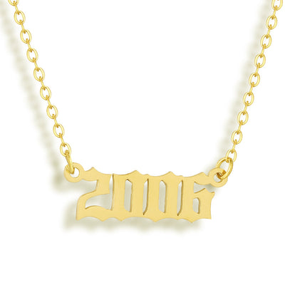 Golden Year Necklace - EVRYJEWELS