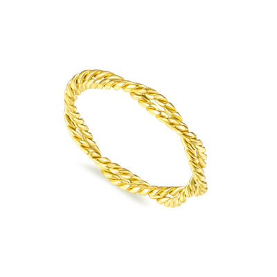 Roped Up Ring - EVRYJEWELS