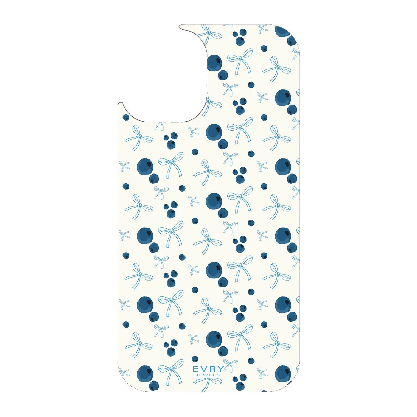 Blueberry Bows Phone Cover - EVRYJEWELS
