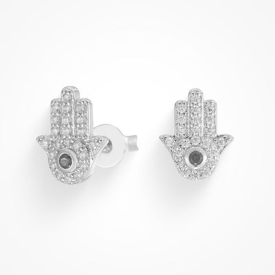 Hamsa Earrings - EVRYJEWELS