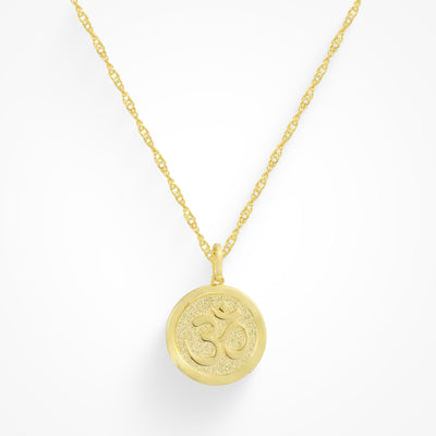 Inner Peace OM Necklace - EVRYJEWELS